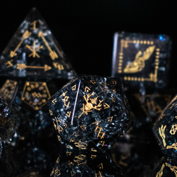 Pre-Order || Wendigo Shattered Glass Dice Set