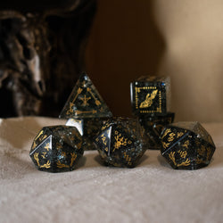 Pre-Order || Wendigo Shattered Glass Dice Set