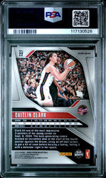 Graded 2024 Panini Prizm Caitlin Clark #22 Ice Rookie RC Basketball Card PSA 10 Gem Mint