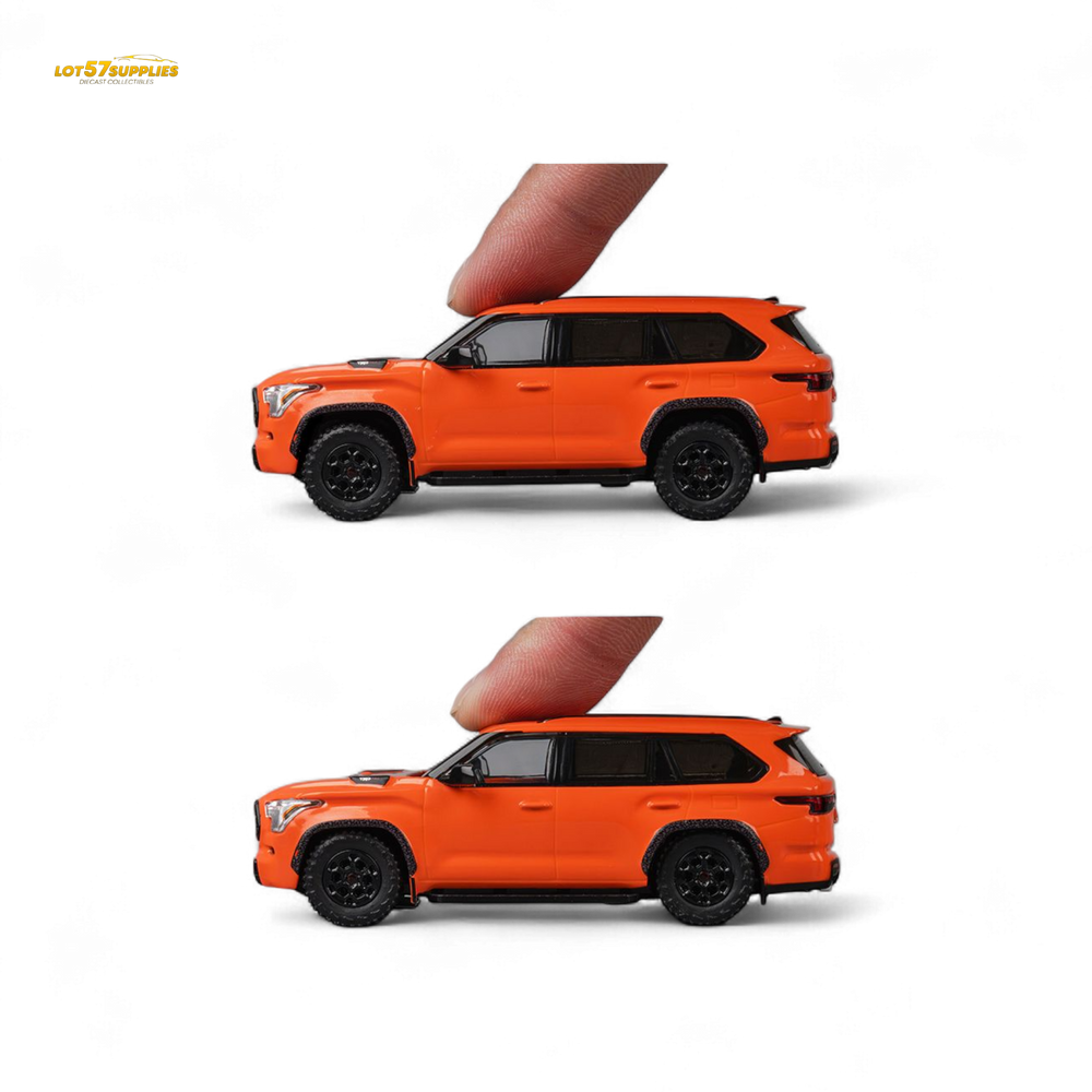 CM MODEL Toyota Sequoia Orange 1:64 (ONLINE ORDER ONLY)