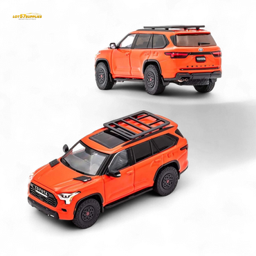 CM MODEL Toyota Sequoia Orange 1:64 (ONLINE ORDER ONLY)