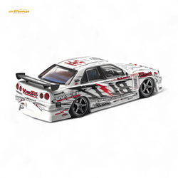 (Pre-Order) Mortal Skyline GTR ER34 BLITZ Dunlop - 2007 - 1:64 (Online Order Only)