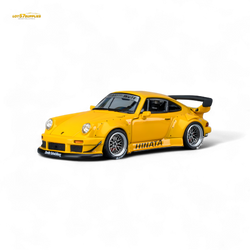 PGM Porsche RWB 930 Hinata - Yellow 1:64 (ONLINE ORDER ONLY)