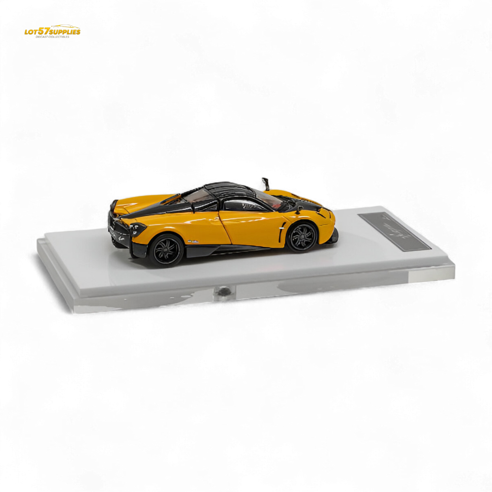 HKM Premium Huayra Coupe 2014 - Orange Yellow 1:64 (ONLINE ORDER ONLY)