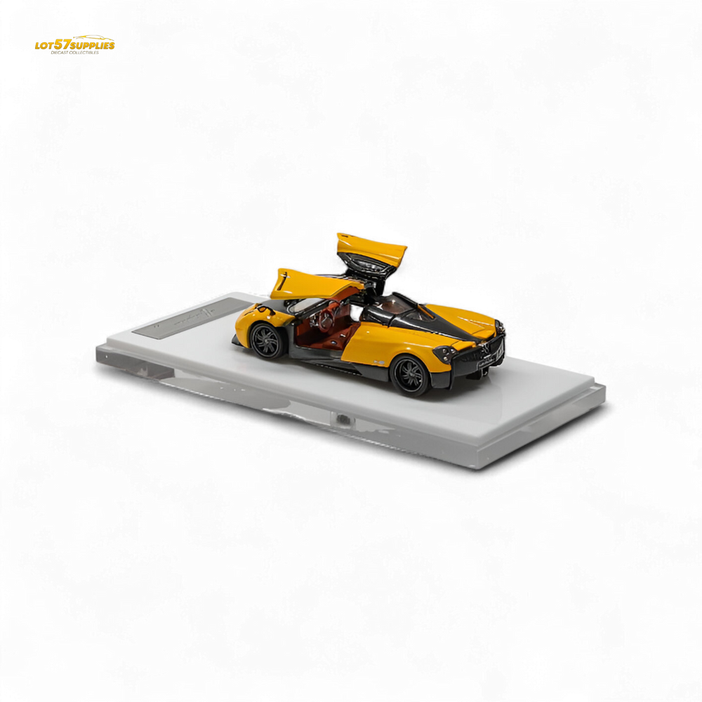 HKM Premium Huayra Coupe 2014 - Orange Yellow 1:64 (ONLINE ORDER ONLY)