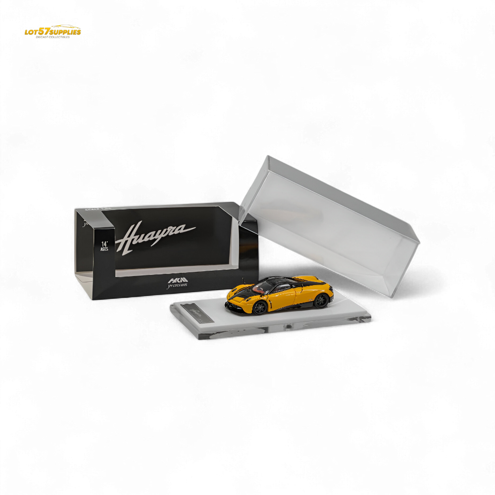 HKM Premium Huayra Coupe 2014 - Orange Yellow 1:64 (ONLINE ORDER ONLY)