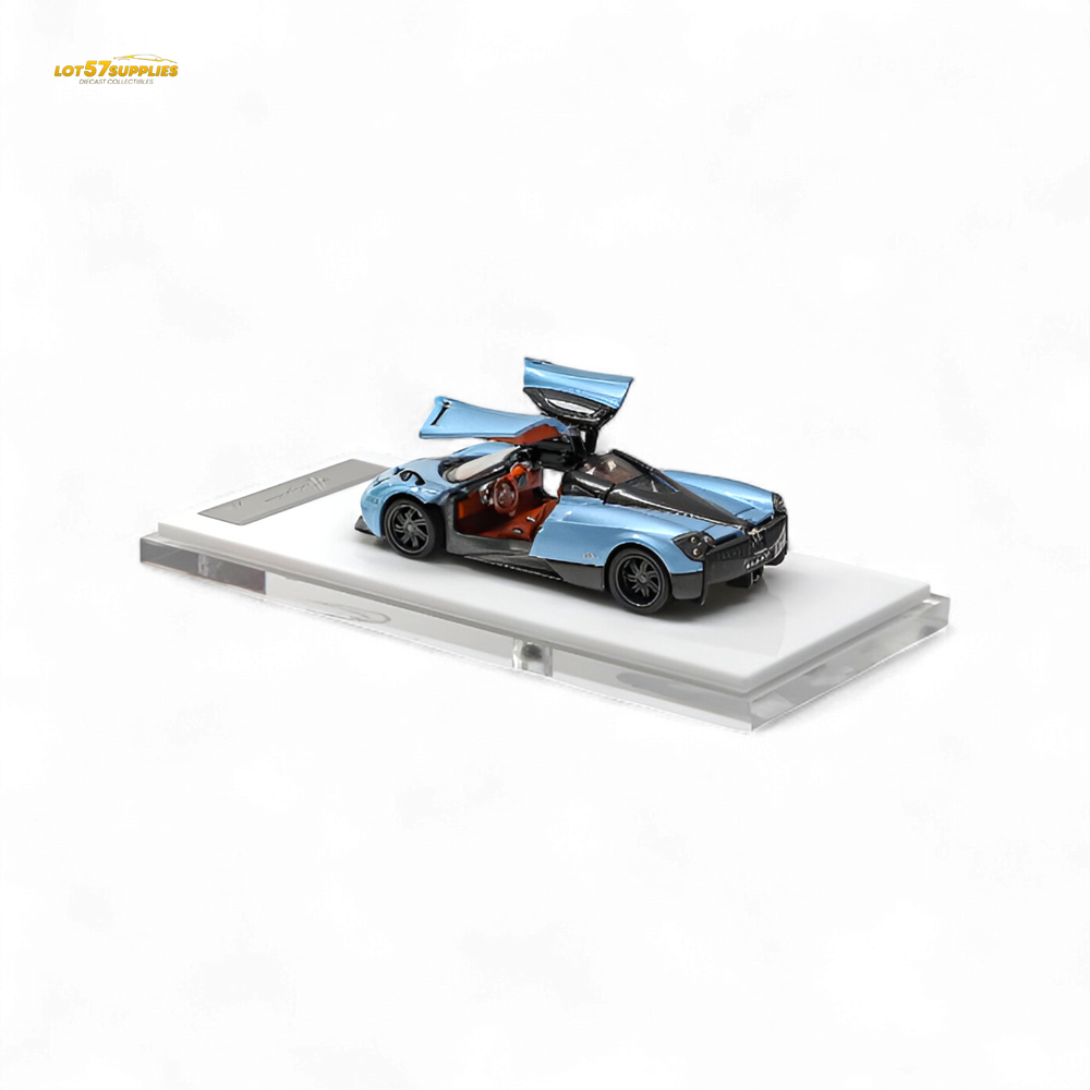 HKM PREMIUM Huayra Coupe 2014 - Ice Blue 1:64 (ONLINE ORDER ONLY)