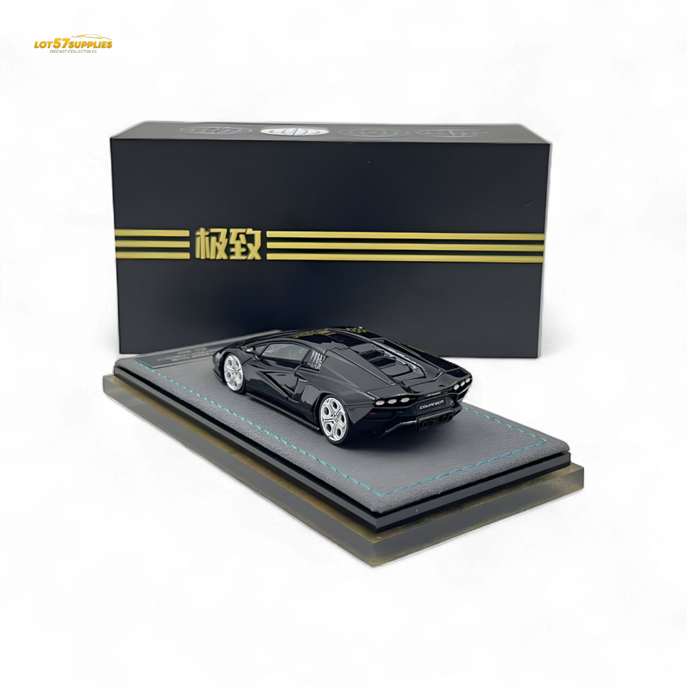 Extreme Club 1:64 Countach LPI800-4 - Black - Resin 1:64 (ONLINE ORDER ONLY)