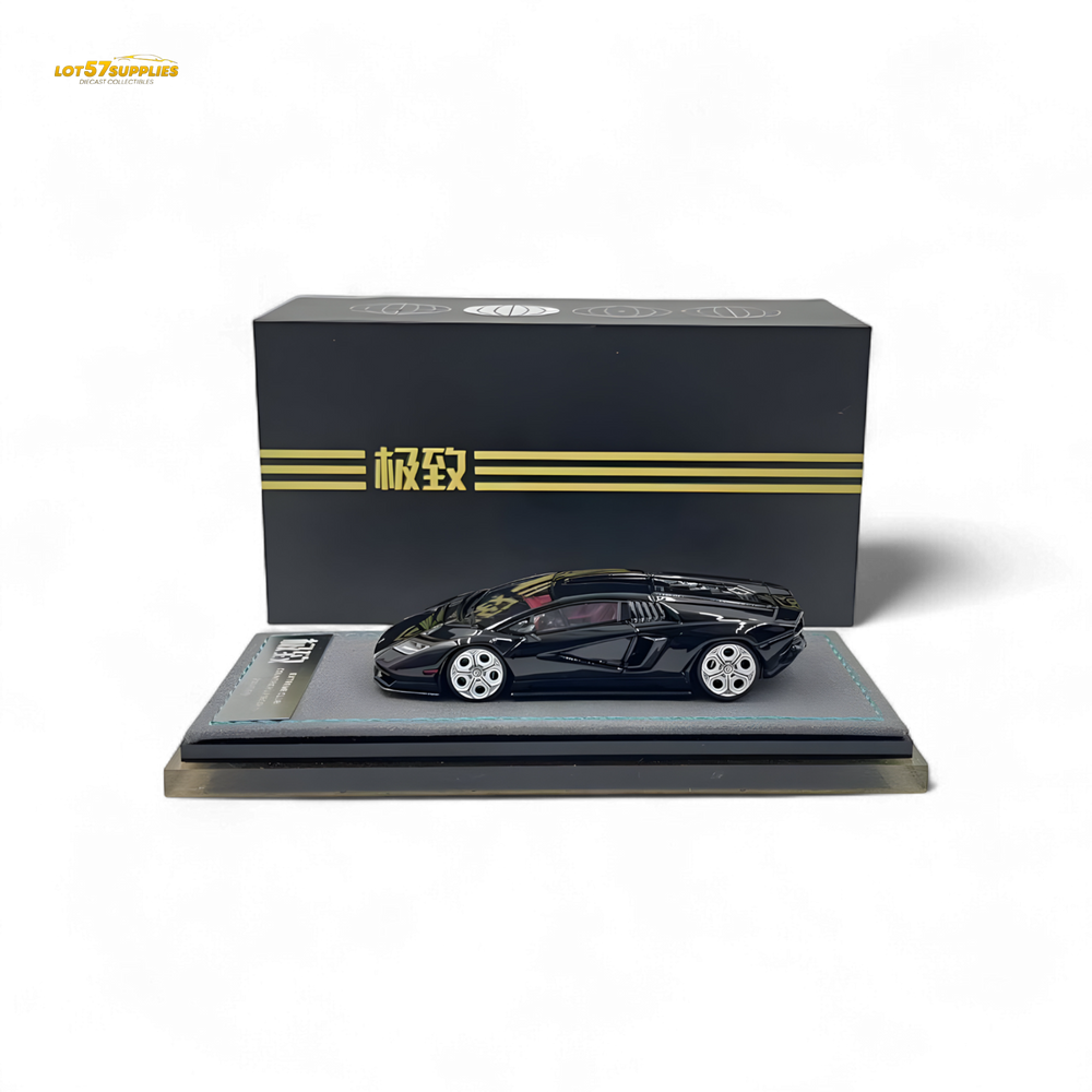 Extreme Club 1:64 Countach LPI800-4 - Black - Resin 1:64 (ONLINE ORDER ONLY)