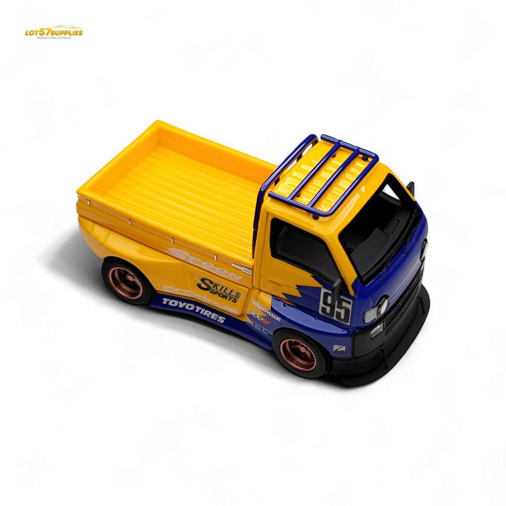 YM Model Suzuki Carry Hoonigan Spoon Sports D12 Widebody Pickup Truck 1:64 (ONLINE ORDER ONLY)