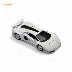(Pre-Order) TimeMicro × PSC DESIGN 1/64 Countach V Ver. Mechanic PSC - White 1:64 (ONLINE ORDER ONLY)