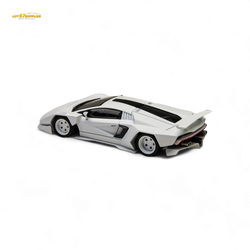 (Pre-Order) TimeMicro × PSC DESIGN 1/64 Countach V Ver. Mechanic PSC - White 1:64 (ONLINE ORDER ONLY)