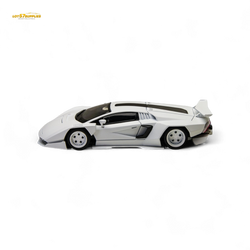(Pre-Order) TimeMicro × PSC DESIGN 1/64 Countach V Ver. Mechanic PSC - White 1:64 (ONLINE ORDER ONLY)
