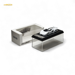 (Pre-Order) TimeMicro × PSC DESIGN 1/64 Countach V Ver. Mechanic PSC - White 1:64 (ONLINE ORDER ONLY)
