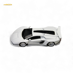 (Pre-Order) TimeMicro × PSC DESIGN 1/64 Countach V Ver. Mechanic PSC - White 1:64 (ONLINE ORDER ONLY)