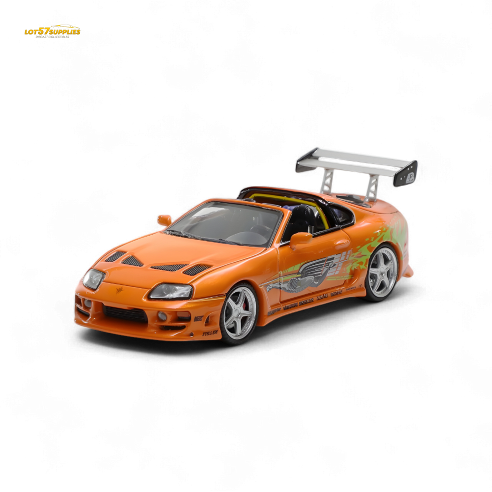 (Pre-Order) Fast Speed Supra Targa 4th Generation Bomex Version - FNF Orange Ordinary 1:64 (Online Order Only)