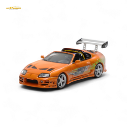 (Pre-Order) Fast Speed Supra Targa 4th Generation Bomex Version - FNF Orange Ordinary 1:64 (Online Order Only)