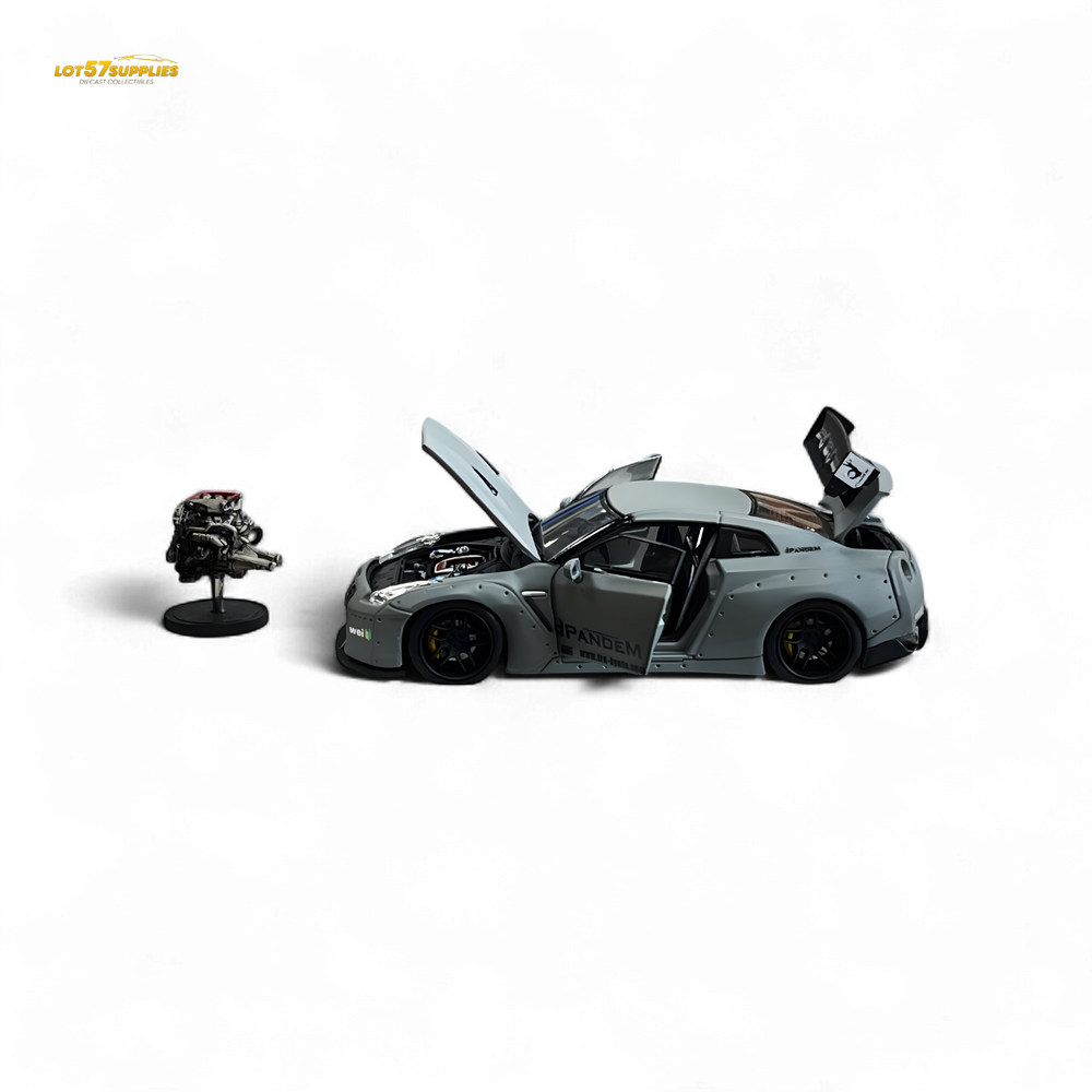 PGM Rocket Bunny R35 Combat Grey - Luxury Version 1:64 (ONLINE ORDER ONLY)