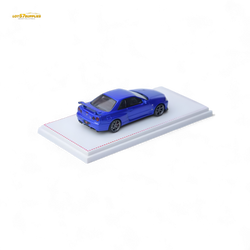 Focal Horizon Skyline GT-R R34 V-SPEC-II - Bayside Blue 1:64 (ONLINE ORDER ONLY)