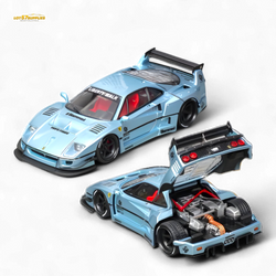 (Pre-Order) Star Model F40 LB-Works WideBody - Ice Blue Ordinary 1:64 (ONLINE ORDER ONLY)