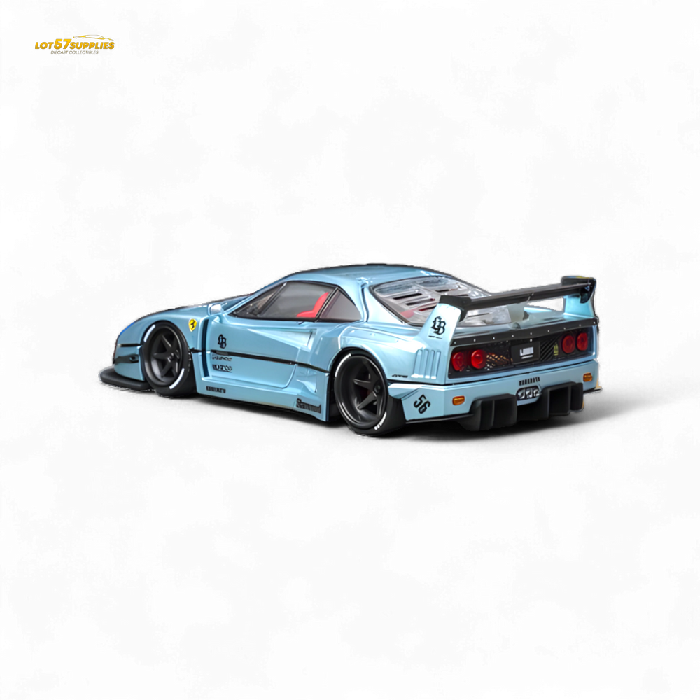 (Pre-Order) Star Model F40 LB-Works WideBody - Ice Blue Ordinary 1:64 (ONLINE ORDER ONLY)