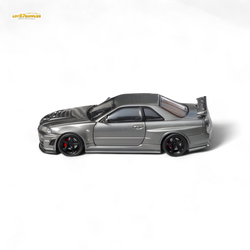Fuji Skyline R34 GT-R Nismo Z-Tune - Gun Grey 1:64 (ONLINE ORDER ONLY)