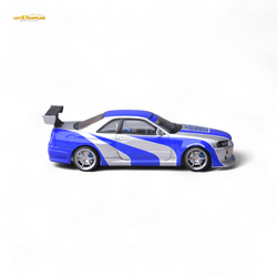 Focal Horizon Skyline GT-R R34 - NFS Silver Blue 1:64 (ONLINE ORDER ONLY)