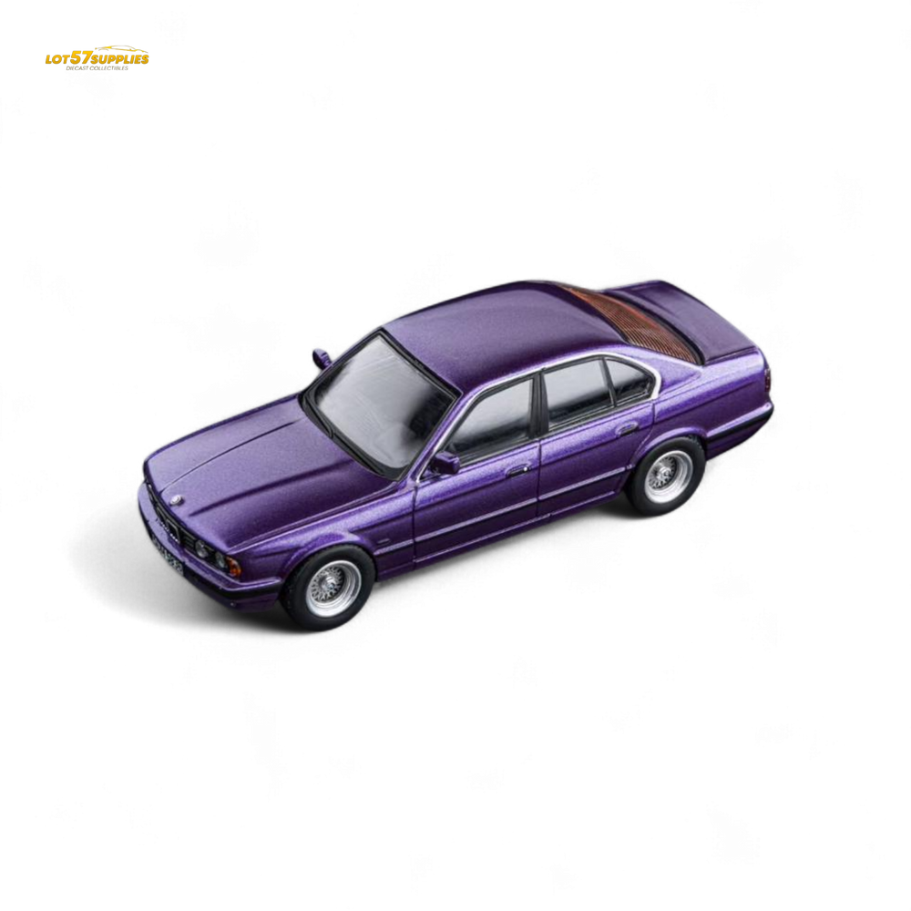 (Pre-Order) DCM BMW E34 5-Series Sedan - Daytona Roland Purple 1:64 (ONLINE ORDER ONLY)