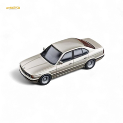 (Pre-Order) DCM BMW E34 5-Series Sedan - Cashmere Beagle Gold 1:64 (ONLINE ORDER ONLY)