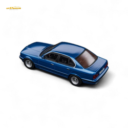 (Pre-Order) DCM BMW E34 5-Series Sedan - Avis Metallic Blue 1:64 (ONLINE ORDER ONLY)