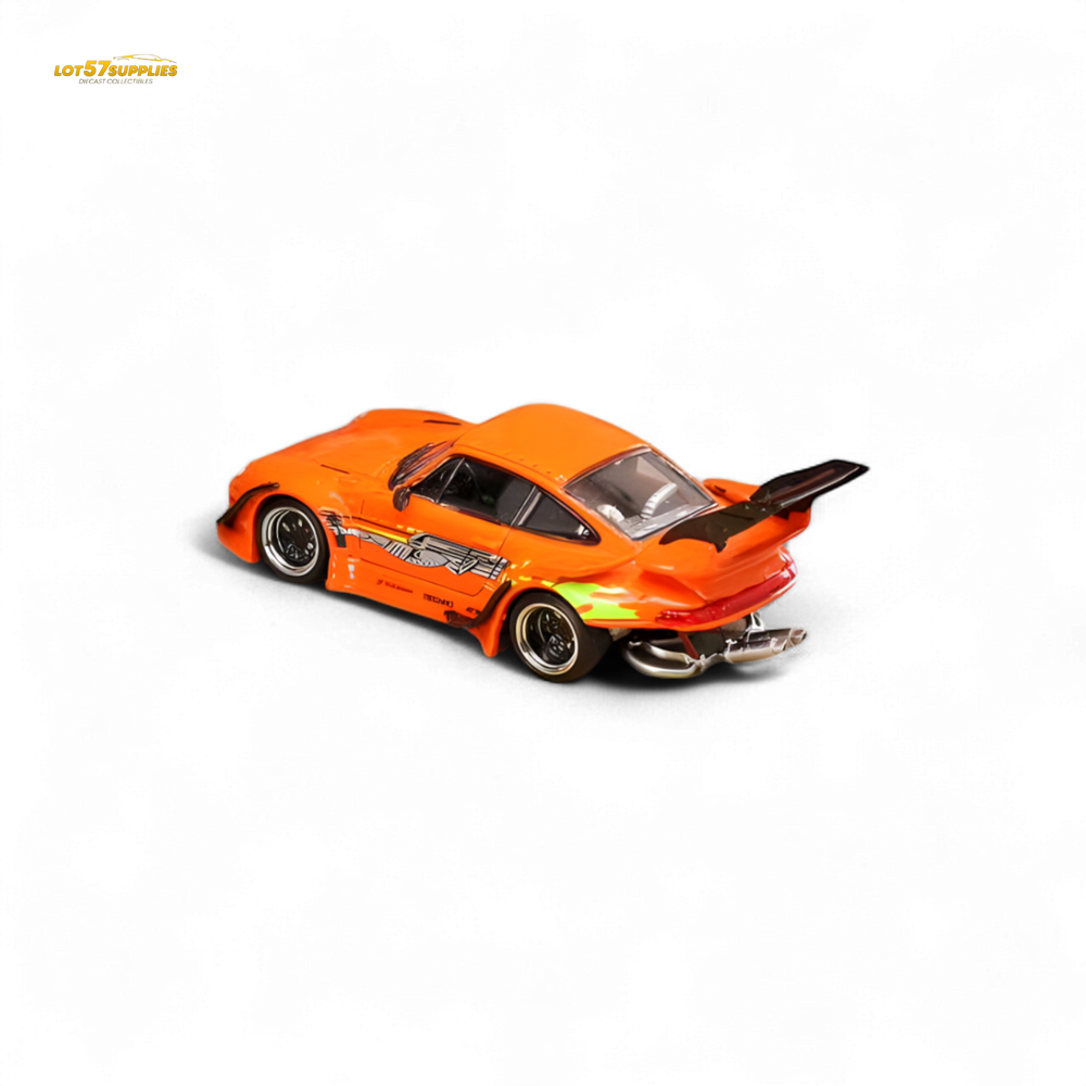 SW RWB 993 Orange Speed and Furious - High Tail - Orange 1:64 (ONLINE ORDER ONLY)