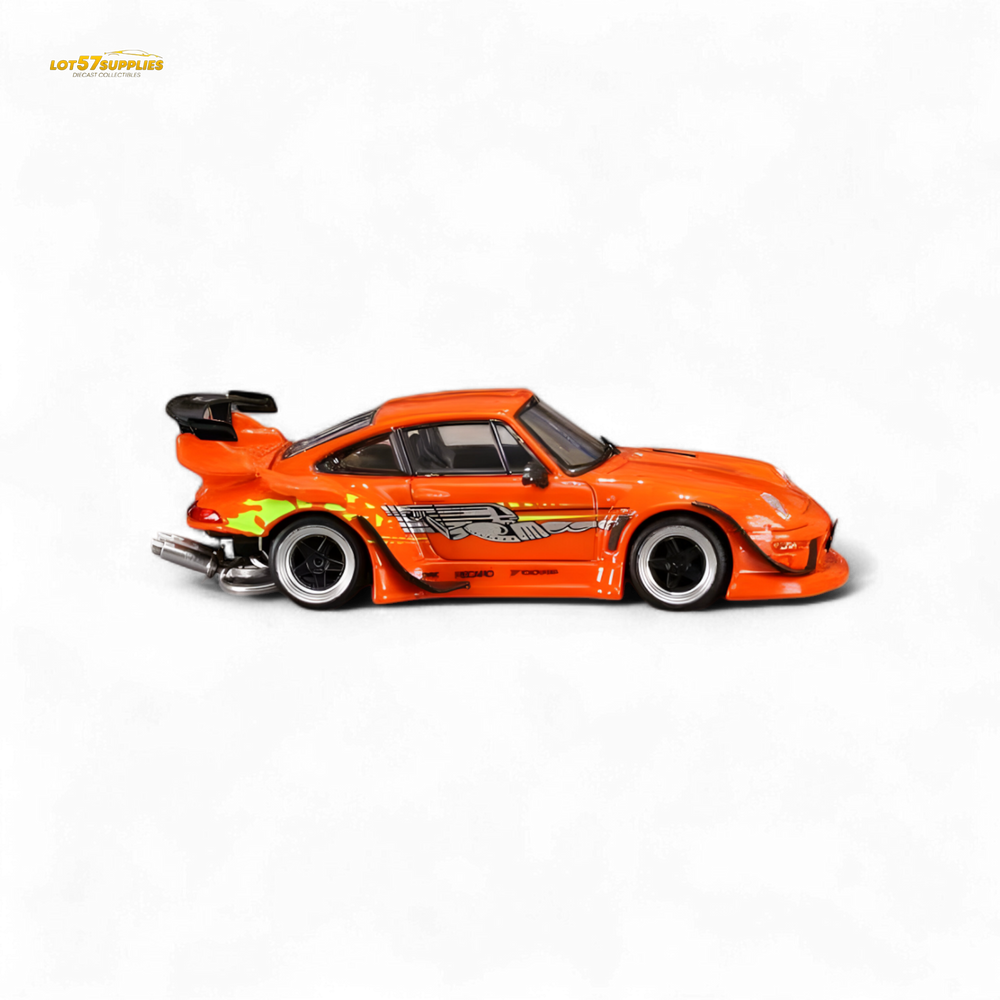 SW RWB 993 Orange Speed and Furious - Low Tail - Orange 1:64 (ONLINE ORDER ONLY)