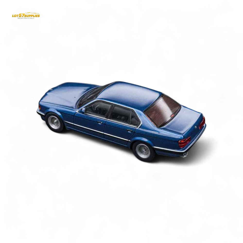 (Pre-Order) DCM BMW E32 7-Series Sedan - Alpina Blue 1:64 (ONLINE ORDER ONLY)
