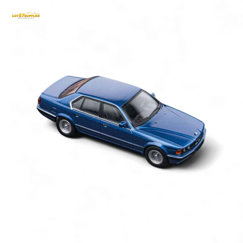 (Pre-Order) DCM BMW E32 7-Series Sedan - Alpina Blue 1:64 (ONLINE ORDER ONLY)