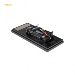 (Pre-Order) LCD Pagani Imola - Matte Black Carbon 1:64 (ONLINE ORDER ONLY)