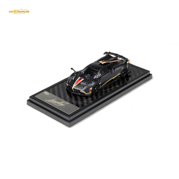 (Pre-Order) LCD Pagani Imola - Matte Black Carbon 1:64 (ONLINE ORDER ONLY)