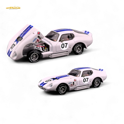 Fine Works64 Shelby Daytona White with Blue Stripes 1:64