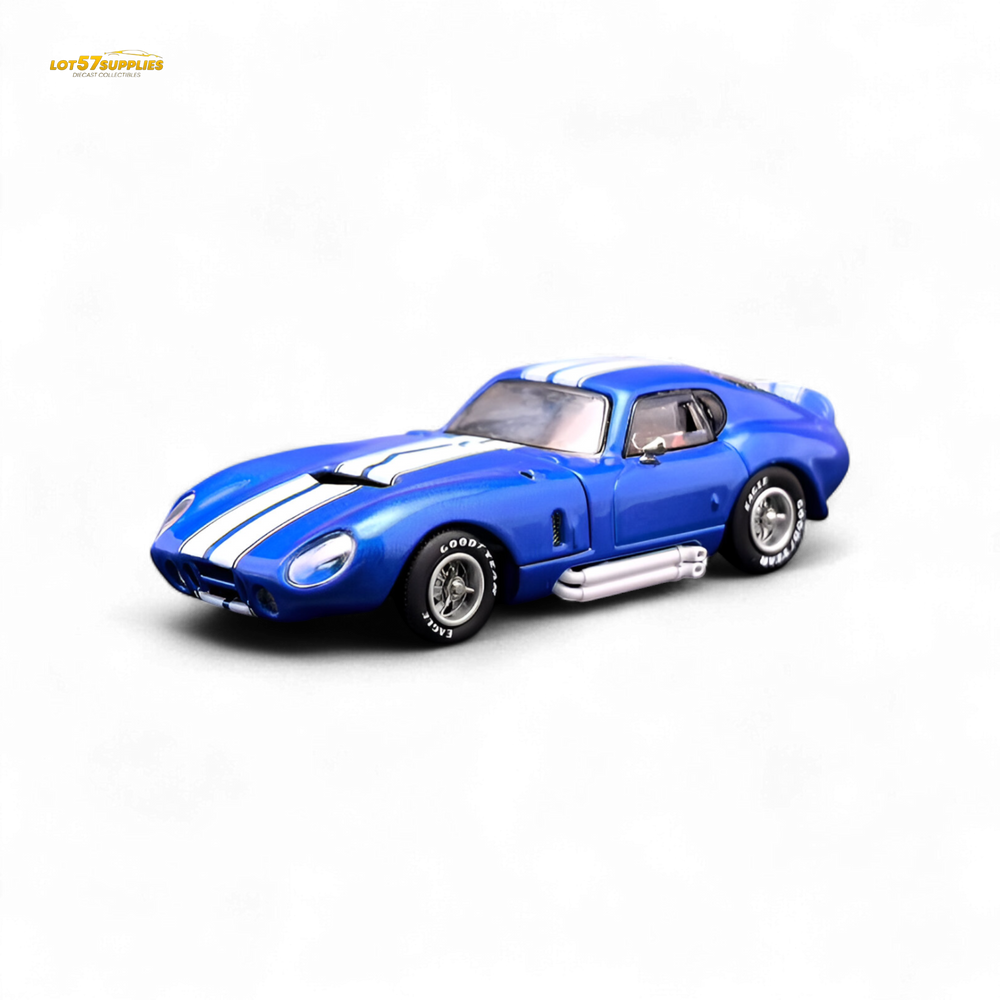 Fine Works64 Shelby Daytona - Blue with White Stripes 1:64 (ONLINE ORDER ONLY)