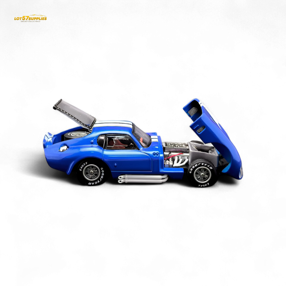 Fine Works64 Shelby Daytona - Blue with White Stripes 1:64 (ONLINE ORDER ONLY)