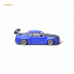 Focal Horizon Skyline GT-R R34 - Bayside Blue 1:64 (ONLINE ORDER ONLY)