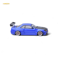 Focal Horizon Skyline GT-R R34 - Bayside Blue 1:64 (ONLINE ORDER ONLY)