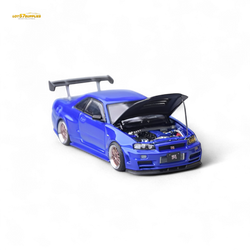 Focal Horizon Skyline GT-R R34 - Bayside Blue 1:64 (ONLINE ORDER ONLY)