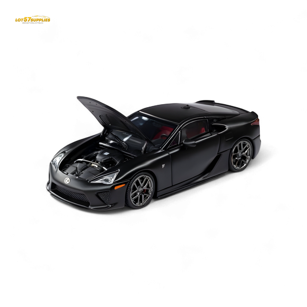 (Pre-Order) Model One Lexus LFA - Matt Black 1:64 (ONLINE ORDER ONLY)