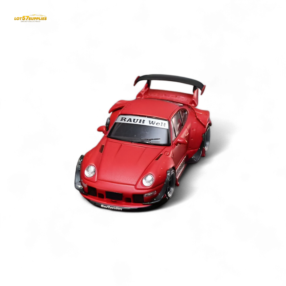 (Pre-Order) Street Weapon RWB 993 Naginata - Red Livery - Low Wing 1:64 (ONLINE ORDER ONLY)