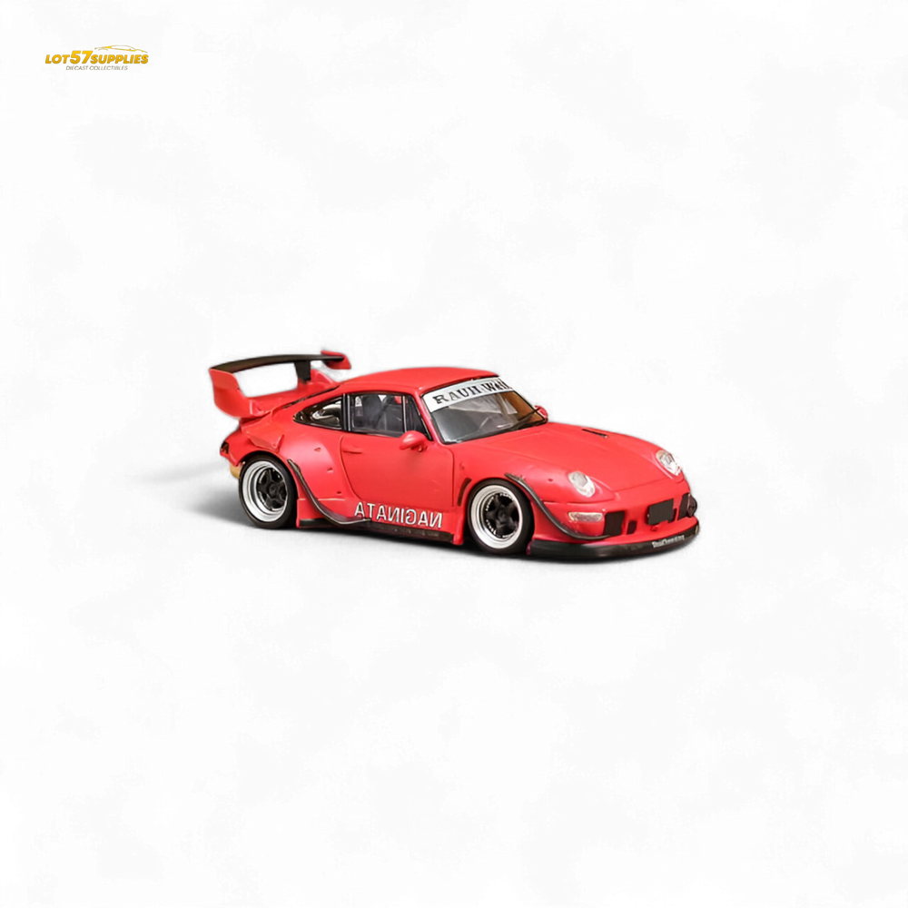 (Pre-Order) Street Weapon RWB 993 Naginata - Red Livery - Low Wing 1:64 (ONLINE ORDER ONLY)