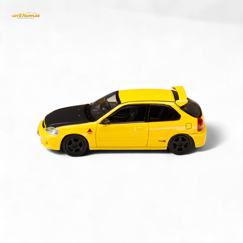 (Pre-Order) Hobby Japan Honda CIVIC (EK9) - Yellow 1:64 (ONLINE ORDER ONLY)