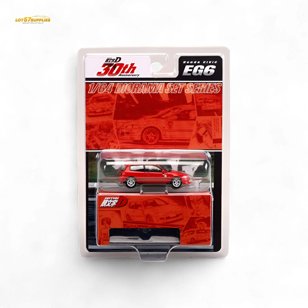 (Pre-Order) Hobby Japan Honda CIVIC (EG6) - Red 1:64 (ONLINE ORDER ONLY)