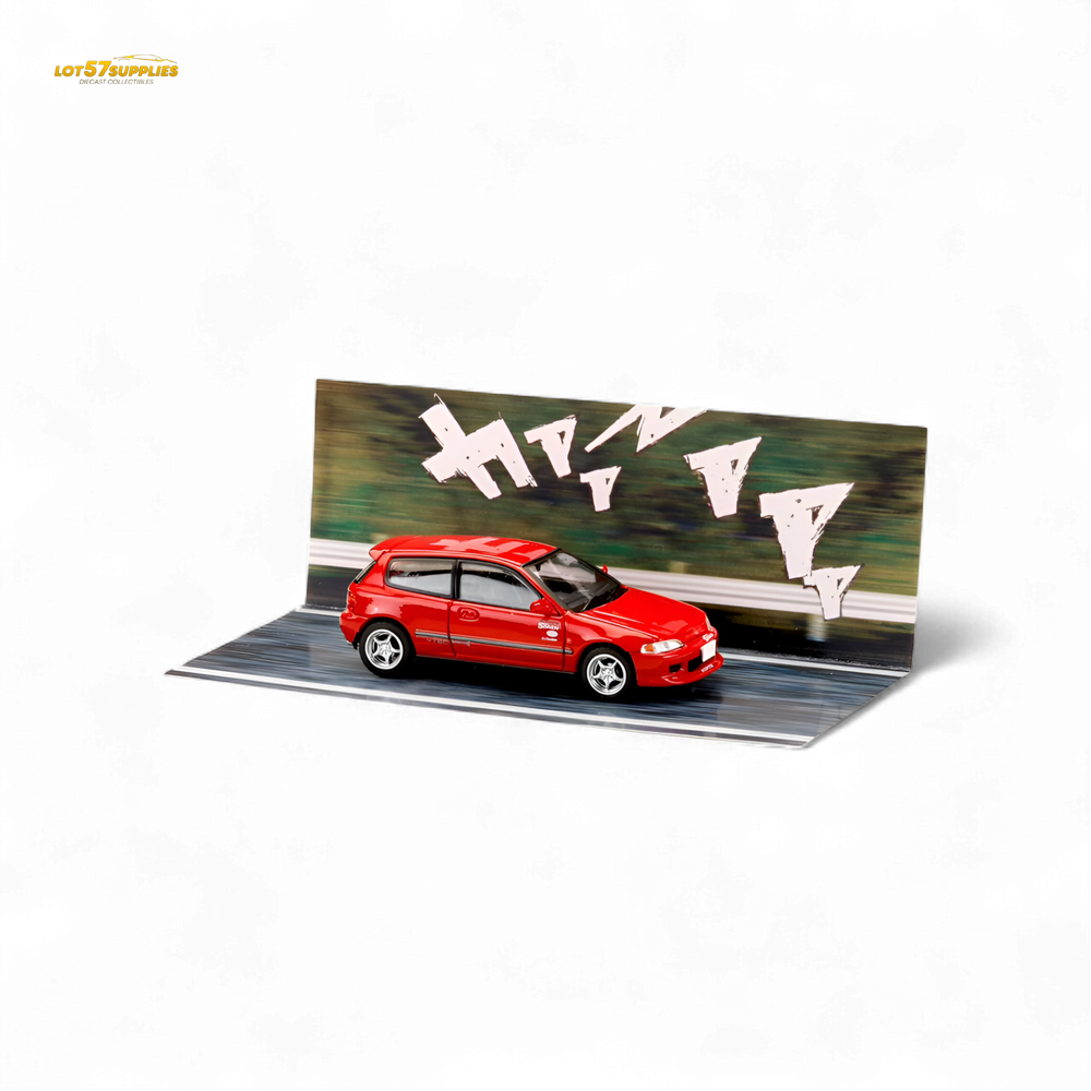 (Pre-Order) Hobby Japan Honda CIVIC (EG6) - Red 1:64 (ONLINE ORDER ONLY)