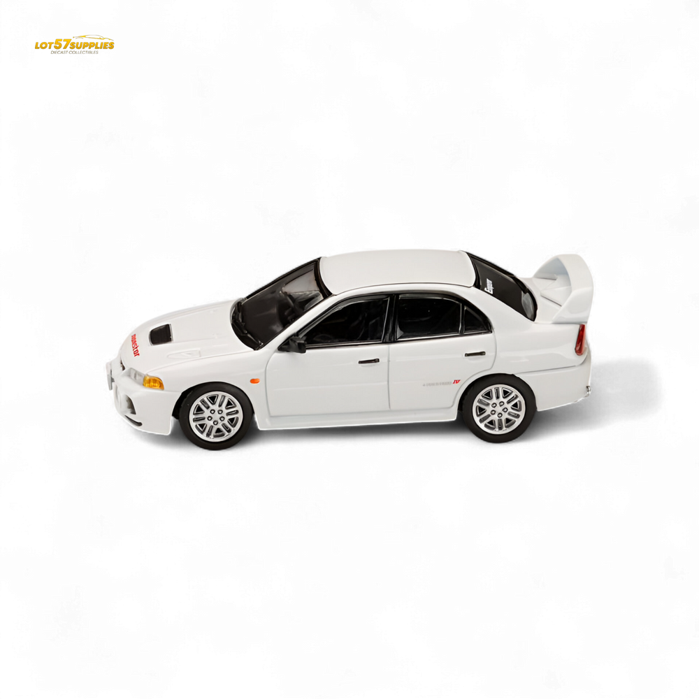 (Pre-Order) Hobby Japan Mitsubishi Lancer RS Evolution IV - White 1:64 (ONLINE ORDER ONLY)