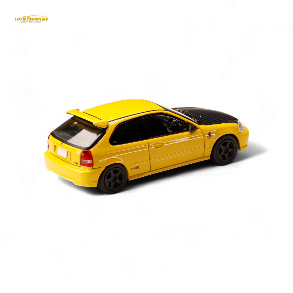 (Pre-Order) Hobby Japan Honda CIVIC (EK9) - Yellow 1:64 (ONLINE ORDER ONLY)